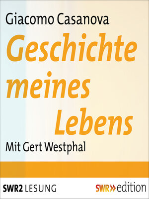 cover image of Geschichte meines Lebens